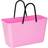 Hinza Shopping Bag Large (Green Plastic) - Pink