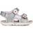 Geox Agasim Baby Girl Sandals - Silver And Pink