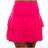 Wicked 80's Ruffle Skirt Neon Pink