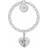 Thomas Sabo Angel Charm Bracelet - Silver/Transparent