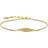 Thomas Sabo Leaf Bracelet - Gold/Transparent