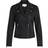 Vila Faddy Faux Leather Jacket - Black