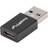 Lanberg USB A-USB C M-F Adapter