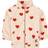 Mini Rodini Hearts Fleece Jacket - Off White (2171013011)