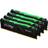 Kingston Fury Beast RGB Black DDR4 3000MHz 4x16GB (KF430C16BBAK4/64)