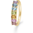 Mads Z Poetry Rainbow Ring - Gold/Multicolour
