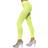 Smiffys Opaque Footless Tights Neon Green