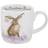 Royal Worcester Wrendale Designs The Christmas Kiss Hare Mugg 31cl
