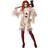 Th3 Party Evil Woman Clown Costume for Adults