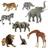 Bullyland Wildlife Africa Animals 8pcs