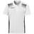 Uhlsport Goal Polo Shirt Unisex - White/Black