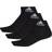 adidas Tennis Ankle Socks 3-pack - Black/Black/Black