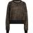 adidas Originals All Over Print Animal Crew Sweatshirt - Black/Beige