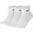 Nike Cushion Training Ankle Socks 3-pack Unisex - White/Black