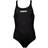Arena Girl's Solid Swim Pro Swimsuit - Black/White (EU-2A263)