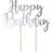 PartyDeco Happy Birthday Cake Decoration
