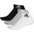 adidas Cushioned Ankle Socks 3-pack Unisex - Medium Grey Heather/White/Black