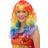 Smiffys Rainbow Glam Wig