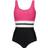 Abecita Piquant Swimsuit - Black/Pink