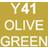 Touch Twin Brush Marker styckvis Y41 Olive Green