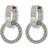 Edblad Eternal Orbit Earrings - Silver/Transparent