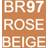 Touch Twin Brush Marker styckvis BR97 Rose Beige
