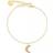 Edblad Celestial Bracelet - Gold/Transparent