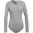 adidas Essentials Studio Bodysuit - Medium Grey Heather/White