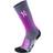 UYN All Mountain Socks Women - Medium Grey Melange/Purple