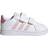 adidas Kid's Grand Court - Cloud White/Clear Pink/Rose Tone