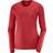 Salomon Agile Long Sleeve T-shirt Women - Red Chili/Scarlet/Heather