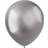 Folat ballonger Intense 33 cm latex 10 st Silver