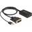 DeLock USB A-DisplayPort /DVI M-F 0.5m