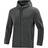 JAKO Premium Basics Hooded Jacket Unisex - Anthracite Melange
