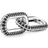 Pandora Me Styling Pavé Double Link Charm - Silver/Black