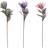 Dkd Home Decor Dekorativ blomma Grå Rosa EVA (etylvinylacetat Lila (3 pcs) (25 x 25 x 95 cm) Konstgjord växt
