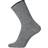 Egtved Wool No Elastic Rib Socks - Steel Gray