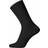 Egtved Wool No Elastic Rib Socks - Black