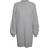 Vero Moda Nancy Funnel Neck Dress - Grey/Medium Grey Melange