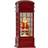 Star Trading Telephone Booth with Santa Jullampa 22cm