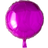 Procos Rund Folieballon Pink