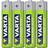 Varta AAA Accu Rechargeable Power 550mAh 4-pack