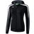 Erima Liga 2.0 Training Jacket with Hood Women - Black/White/Dark Grey