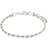 Pilgrim Pam Robe Chain Bracelet - Silver