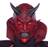 Folat Devil Horns Mask Latex