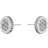 Tommy Hilfiger Stud Earrings - Silver/Transparent