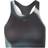 Nike Yoga Dri-FIT Swoosh Medium-Support Printed Sports Bra - Dark Smoke Grey/Iron Grey