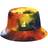 Kangol Tie Dye Bucket Hat Unisex - Golden Palm