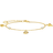 Thomas Sabo Charm Club Delicate Shells Bracelet - Gold/Transparent