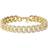 Michael Kors Statement Link Bracelet - Gold/Transparent